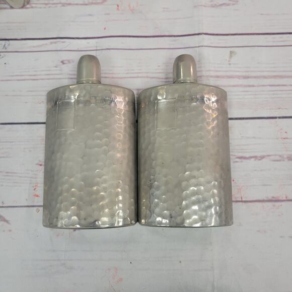 Vintage Travel Bar Set 2 Flask Portable Pub by AHS Germany 6 Shot Glasses - Picture 4 of 15